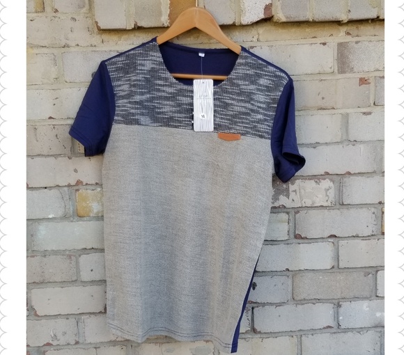 Lifenwenna Other - Men's Mixed Texture Shirt